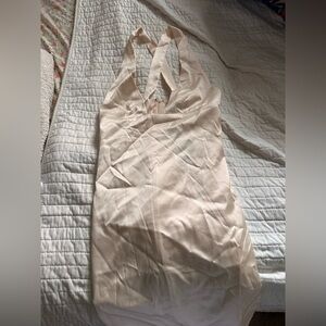 Women’s white fox lost my mind mini dress size small